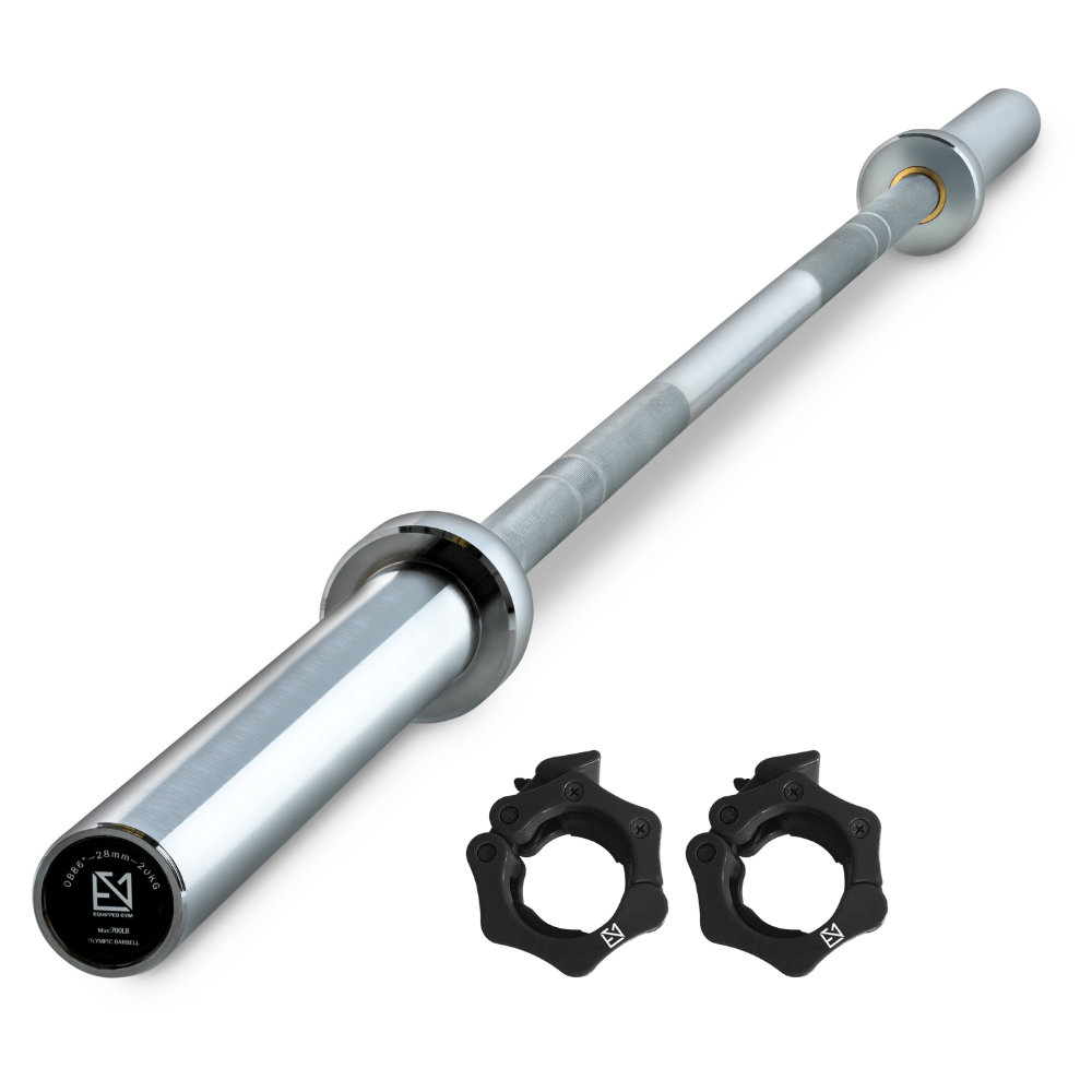 weight lifting bar 7ft bar 7ft Olympic Barbell 20kg – Equipped Gym