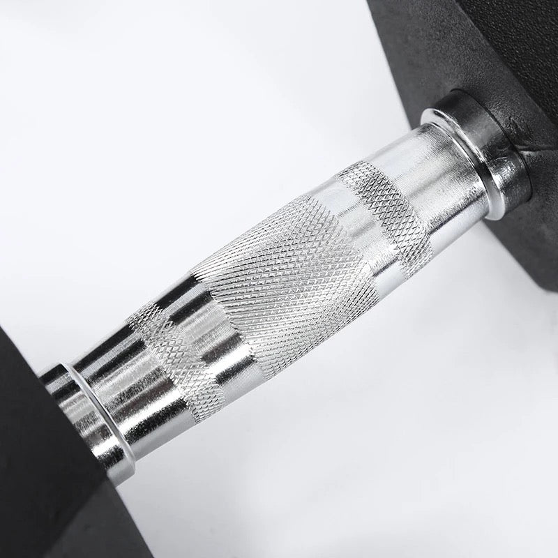 2.5kg-15kg Hex Dumbbell Set & 6-Tier Rack