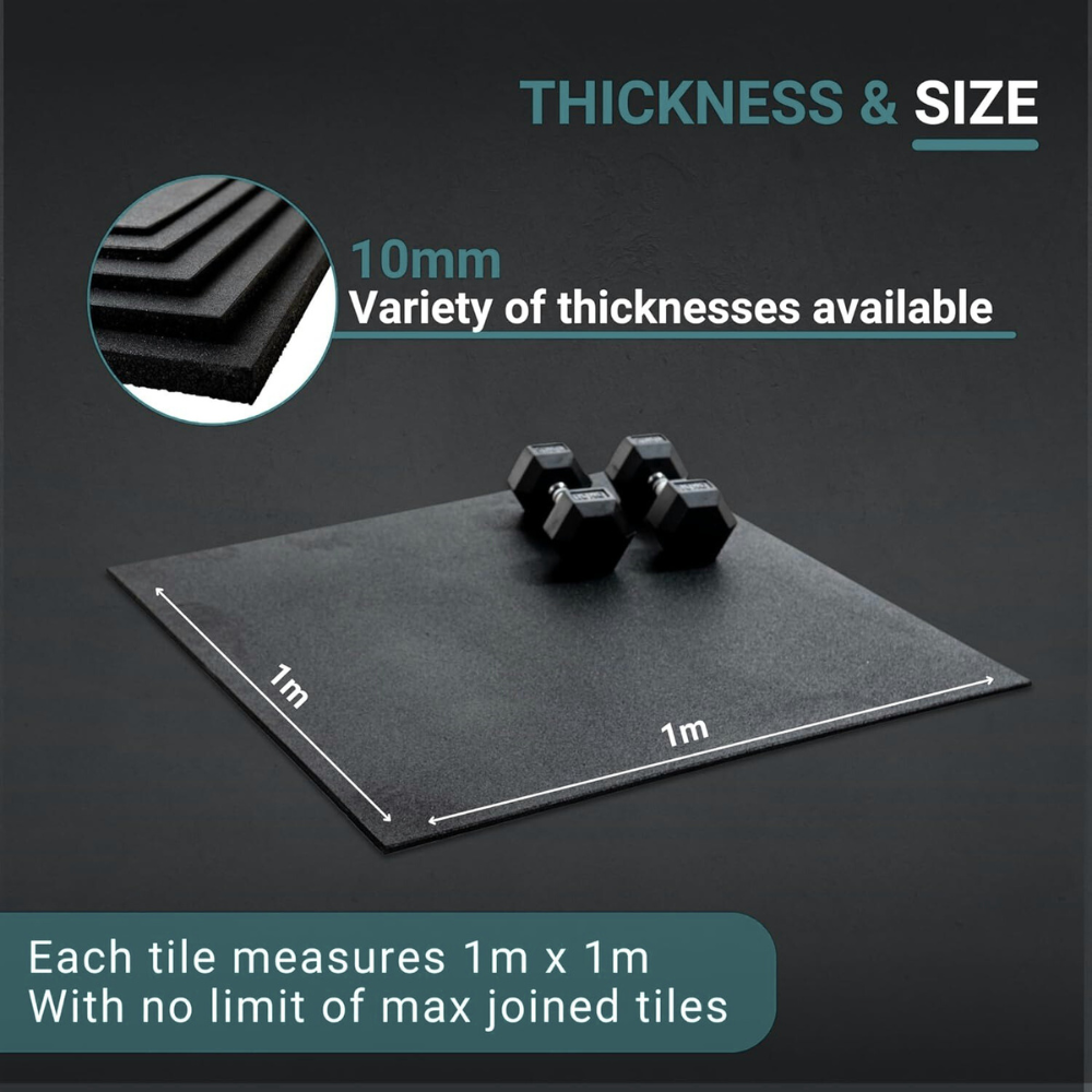Sample - Rubber Gym Flooring