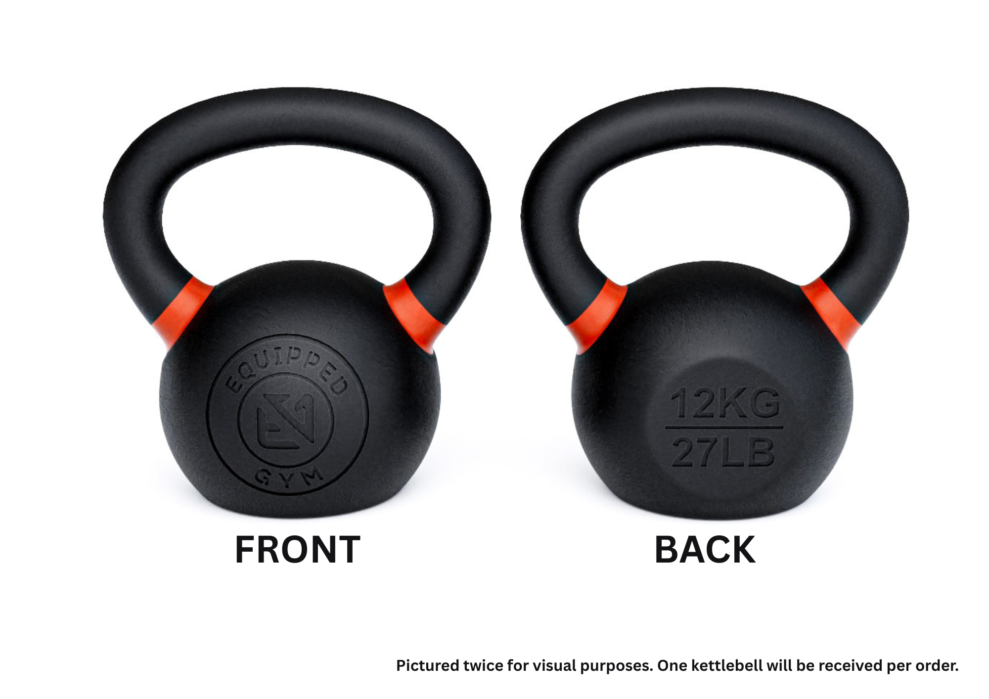 4kg-40kg Single Cast Iron Kettlebells