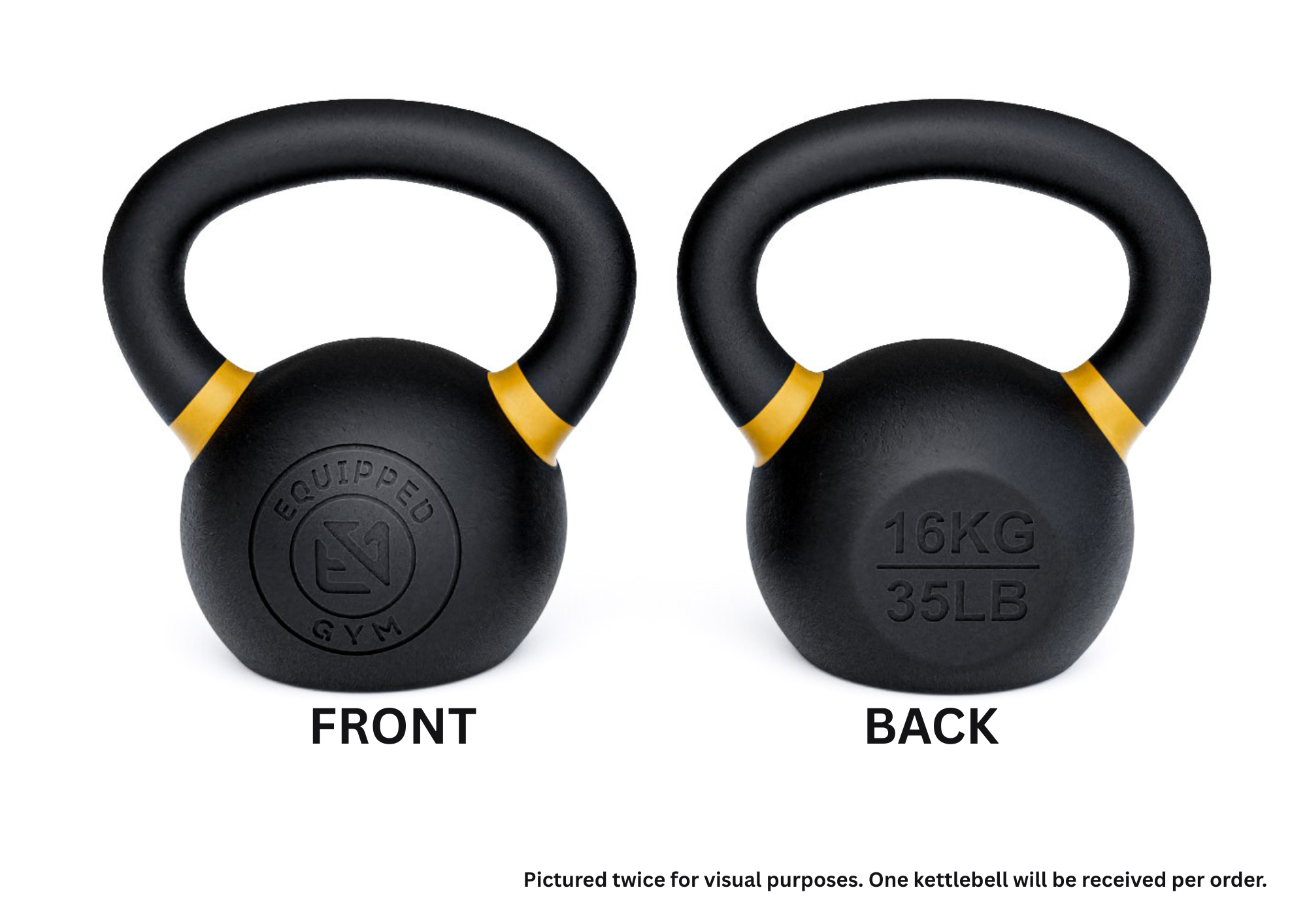 4kg-40kg Single Cast Iron Kettlebells
