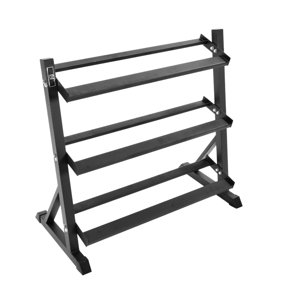 3-Tier Dumbbell Storage Rack 111cm – Equipped Gym
