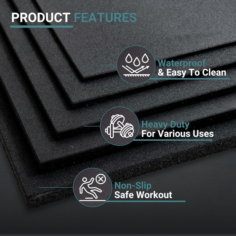 Sample - Rubber Gym Flooring