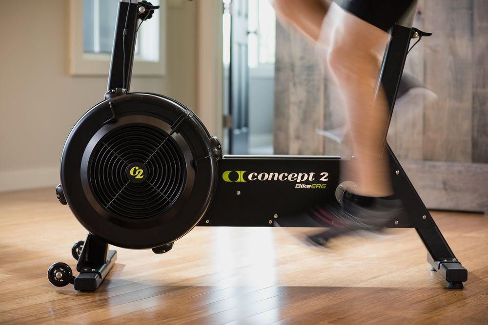 Concept2 BikeErg Exercise Bike, detail view