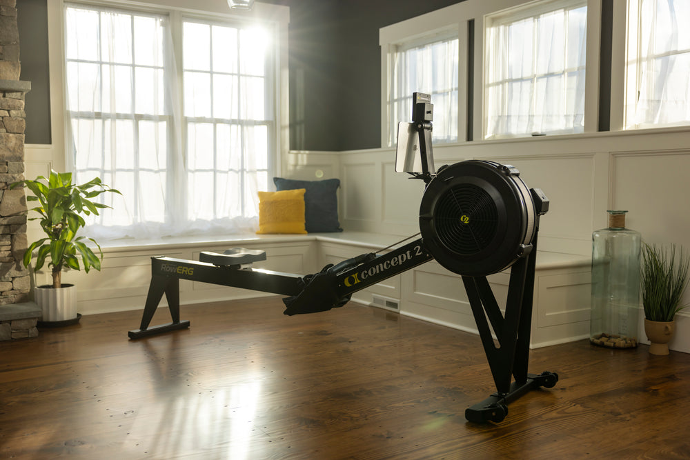Concept2 RowErg (w/ Tall Legs) Rowing Machine, alternate view