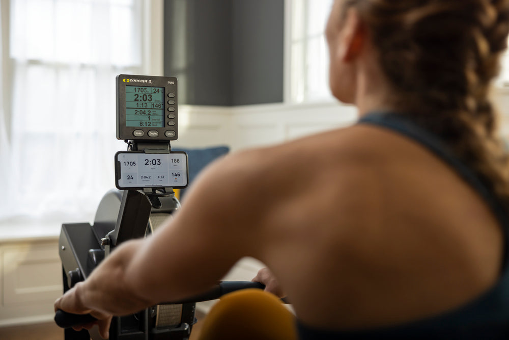 Concept2 RowErg (w/ Standard Legs) Rowing Machine, detail view