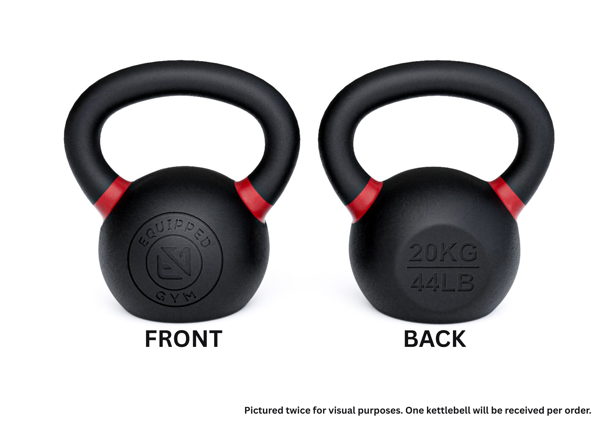 4kg-40kg Single Cast Iron Kettlebells