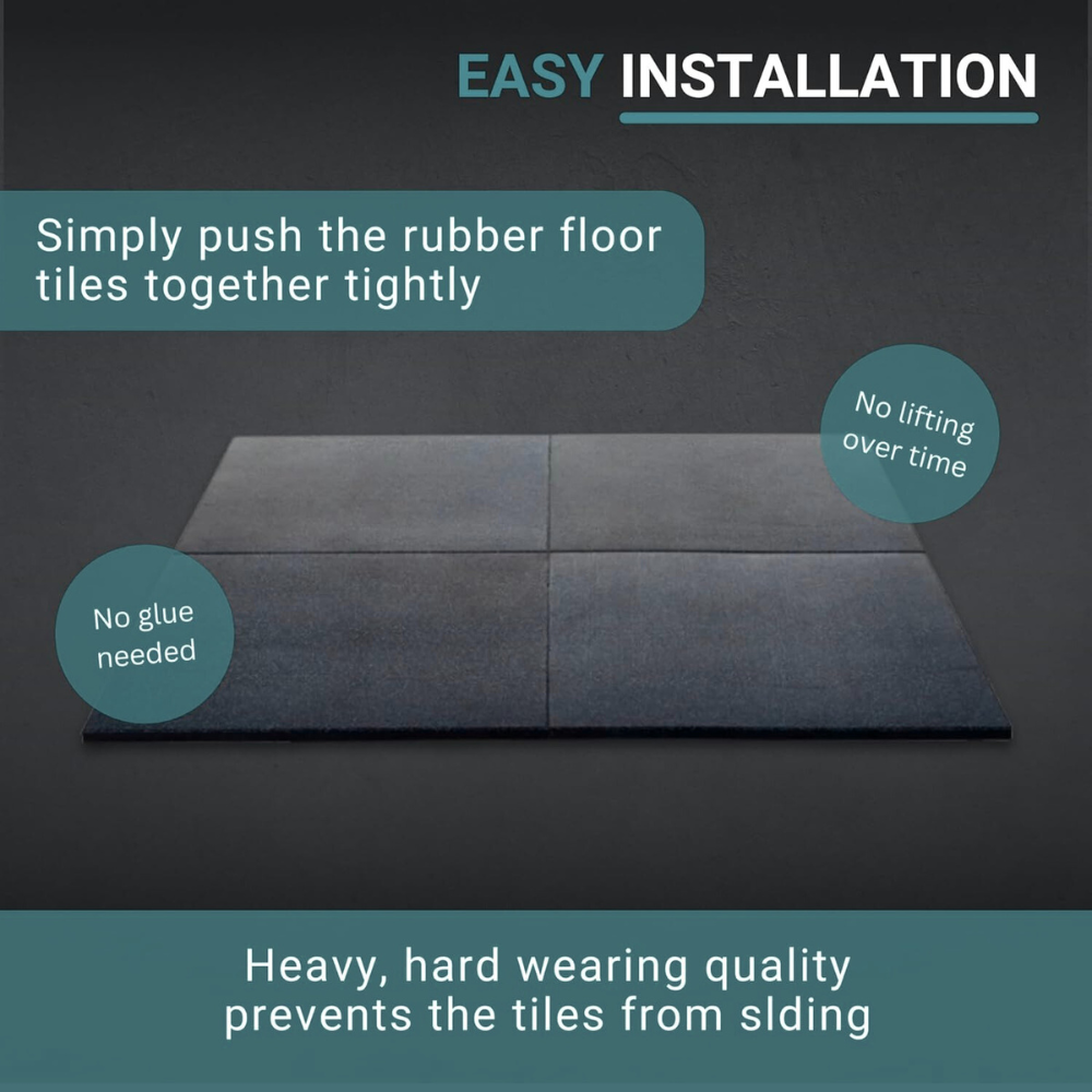Sample - Rubber Gym Flooring