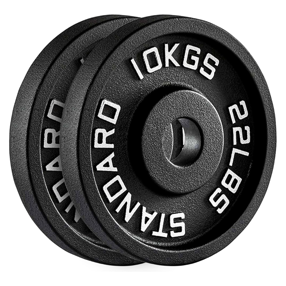 Cast Iron Weight Plates, close-up