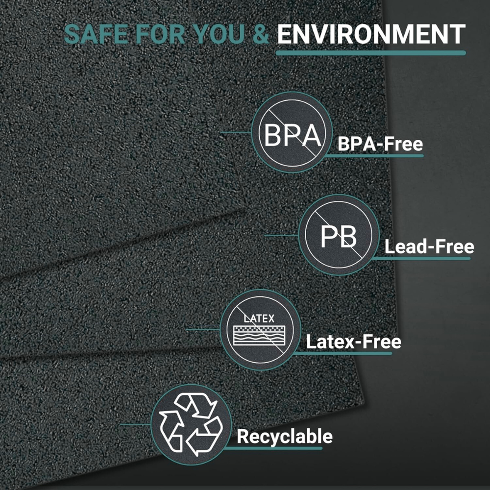 Sample - Rubber Gym Flooring