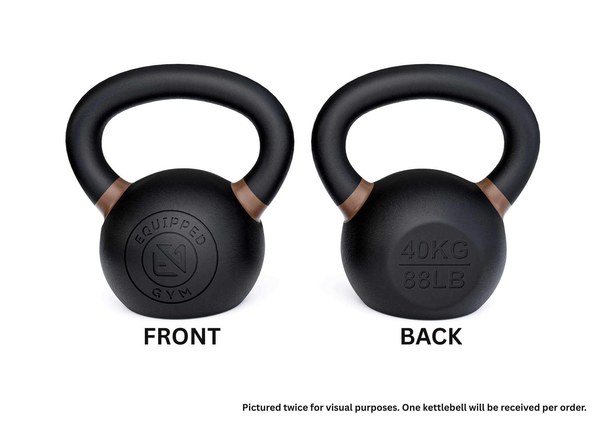 4kg-40kg Single Cast Iron Kettlebells