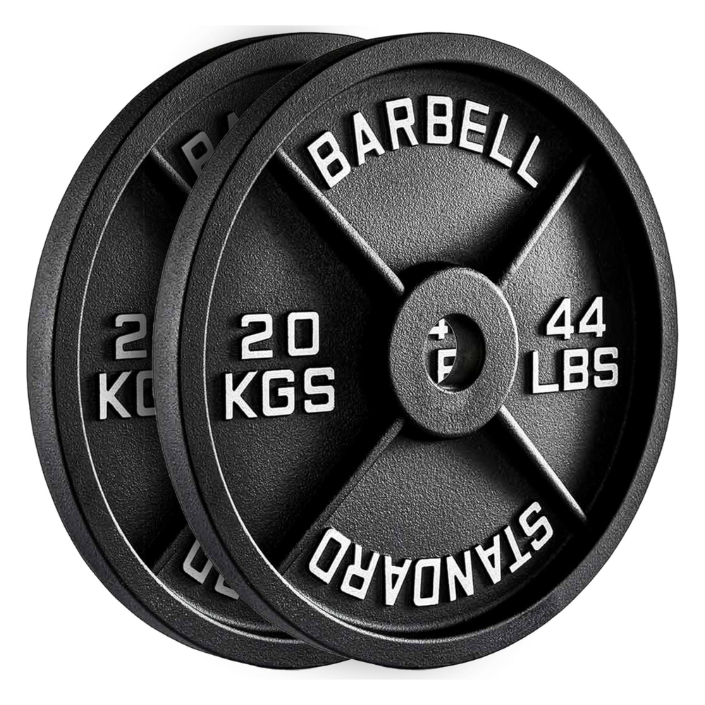 Cast Iron Weight Plates, in use