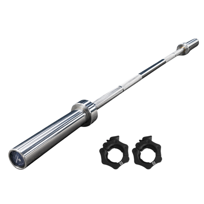 a 6ft olympic barbell from equipped gym 
