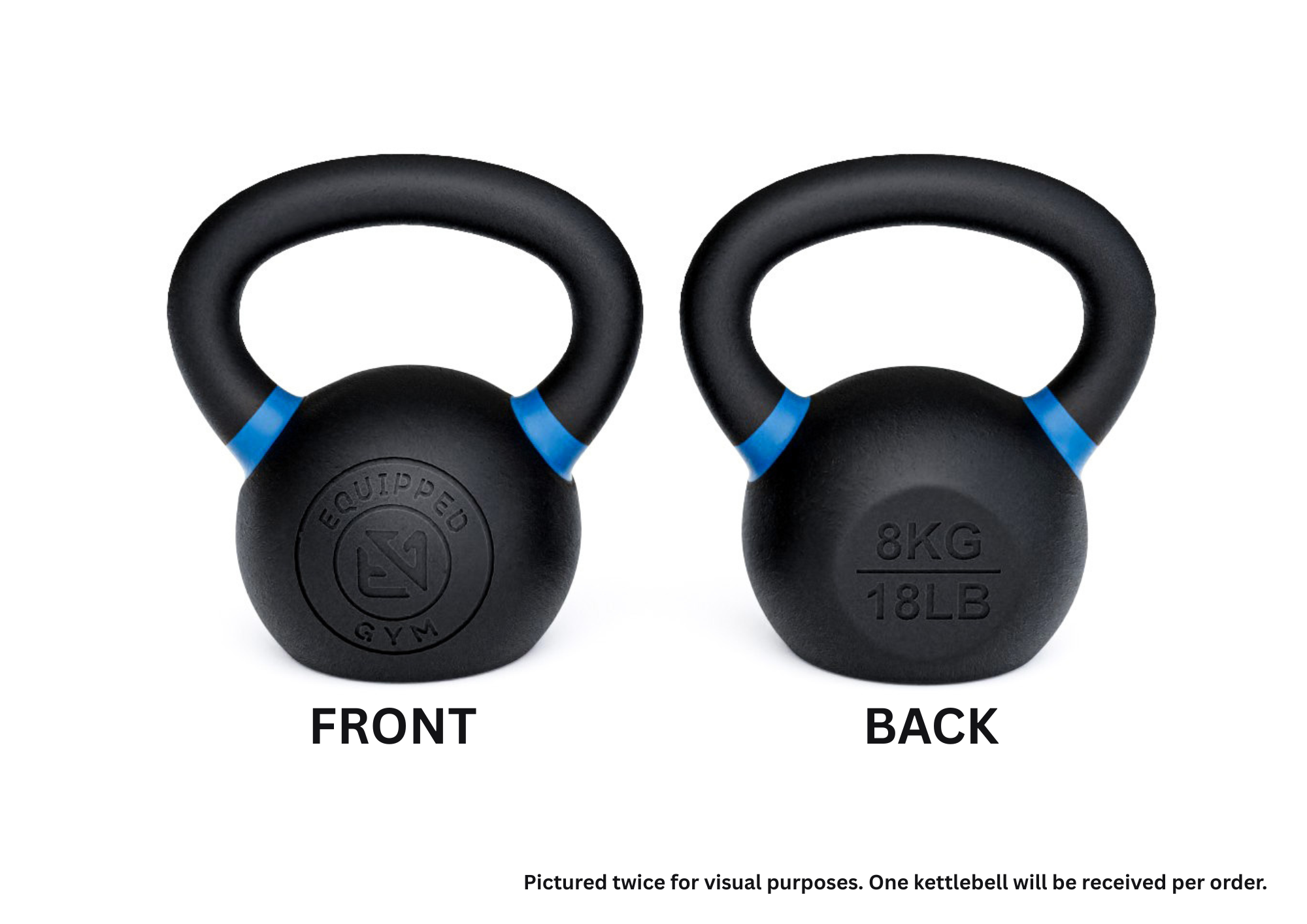 4kg-40kg Single Cast Iron Kettlebells