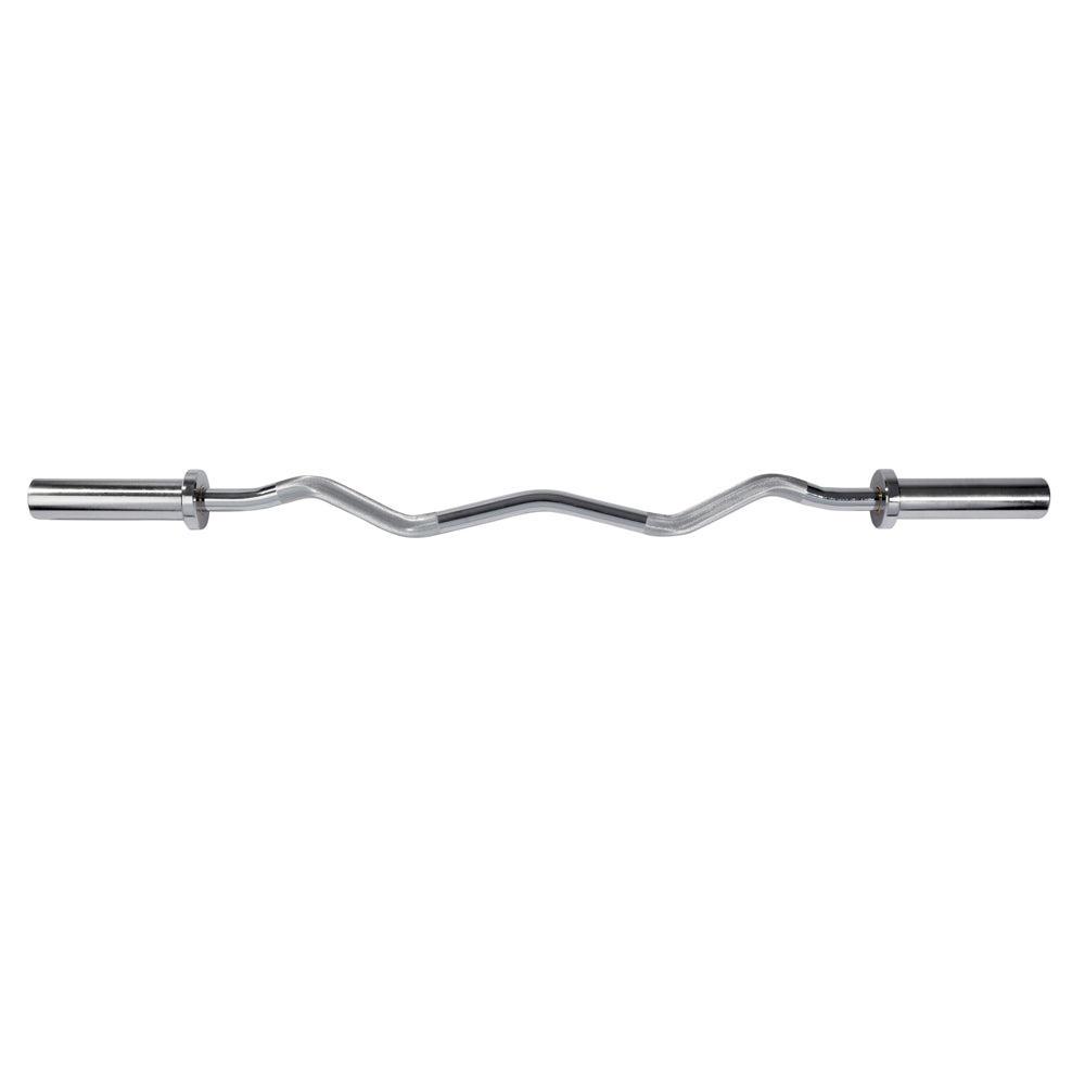Olympic EZ Curl Bar & Tri-Grip Plates Bundle