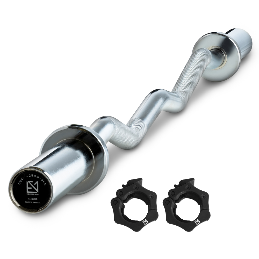 Olympic EZ Curl Barbell