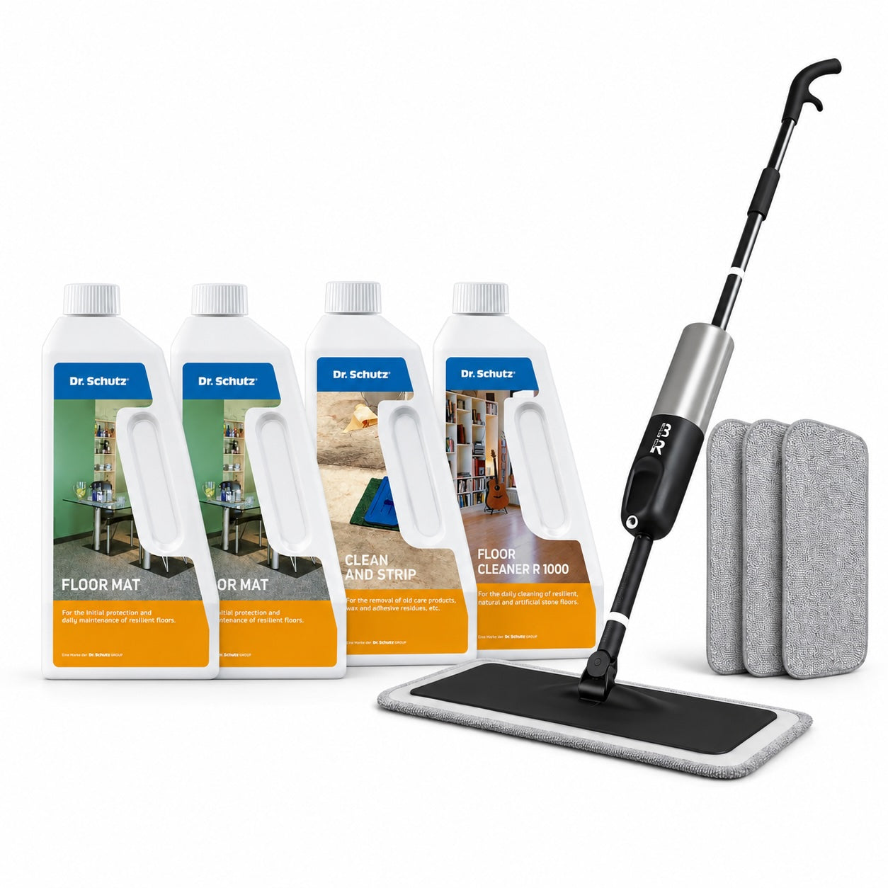 Home Gym Rubber Flooring Care Package – Clean, Protect & Maintain Up to 15m²
