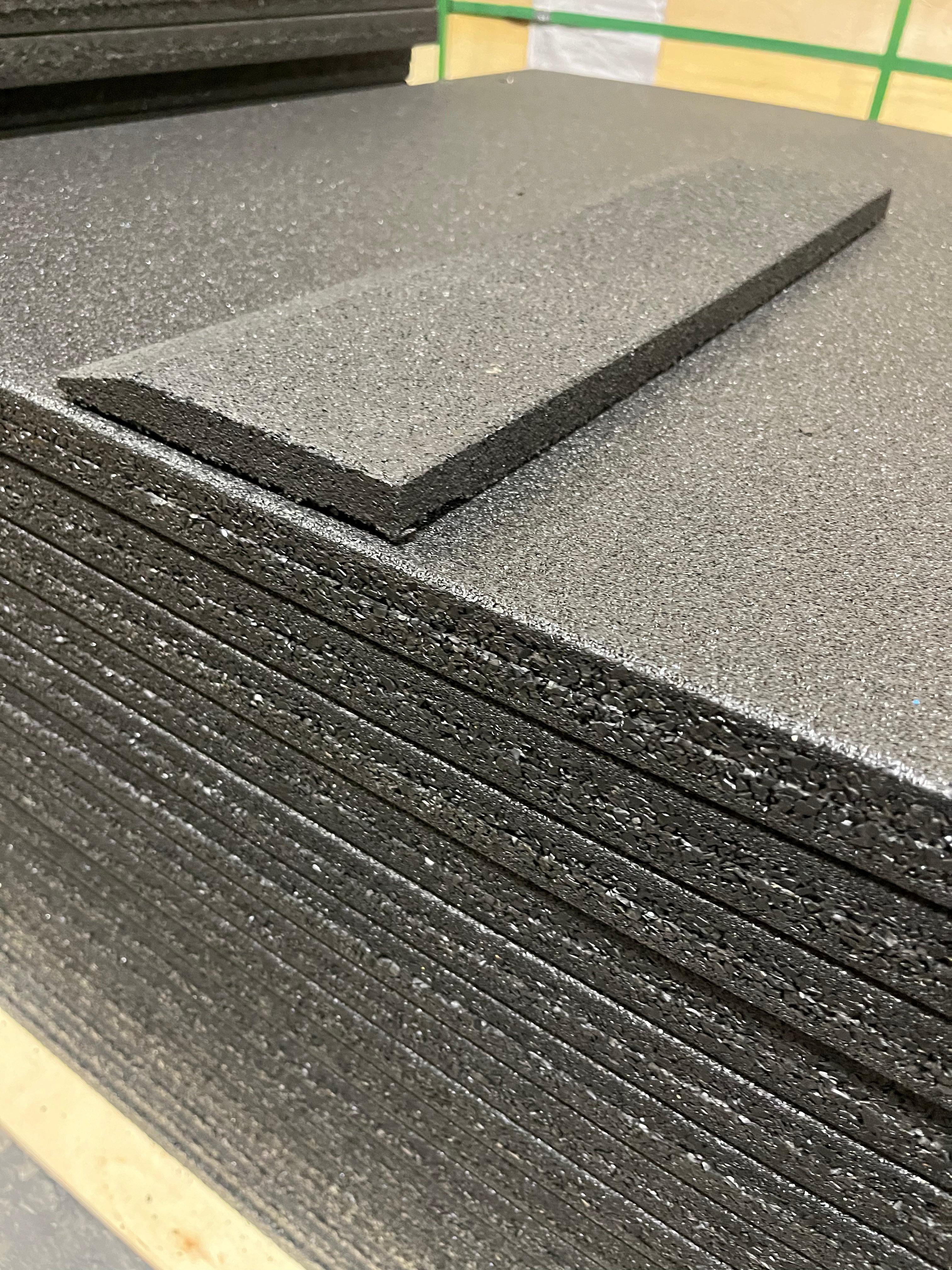 Rubber Gym Flooring Edge Ramps