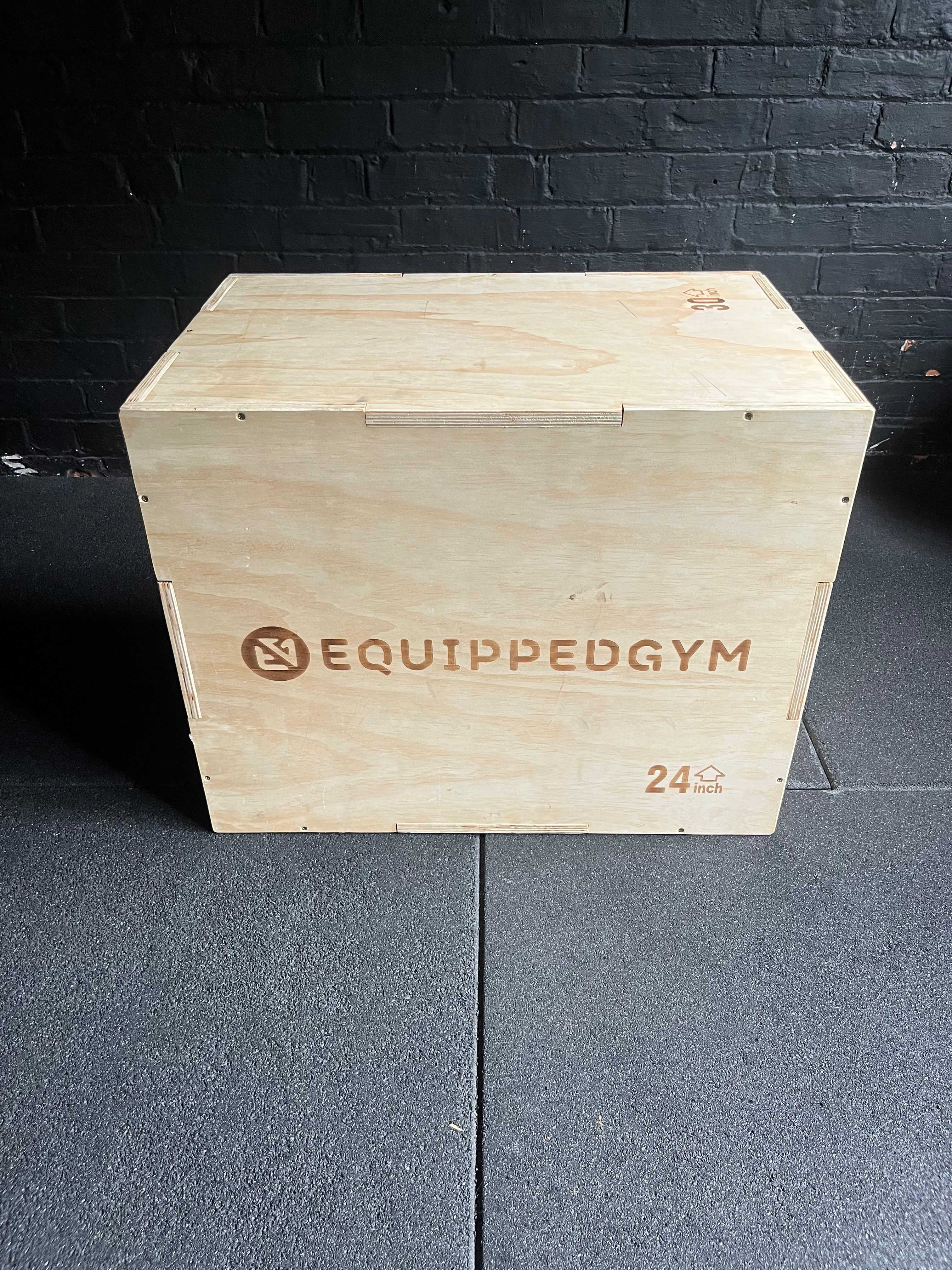 Wood Plyo Box 3 in 1