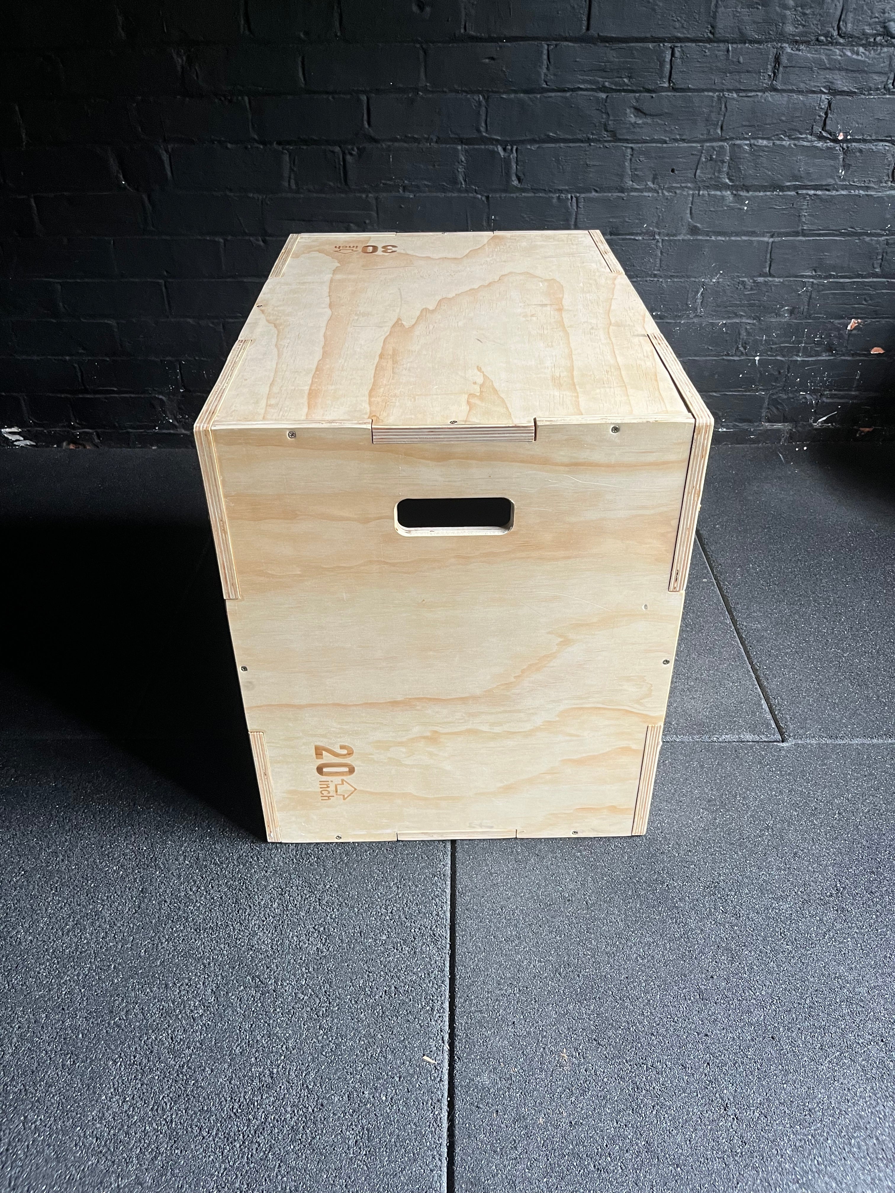 Wood Plyo Box 3 in 1