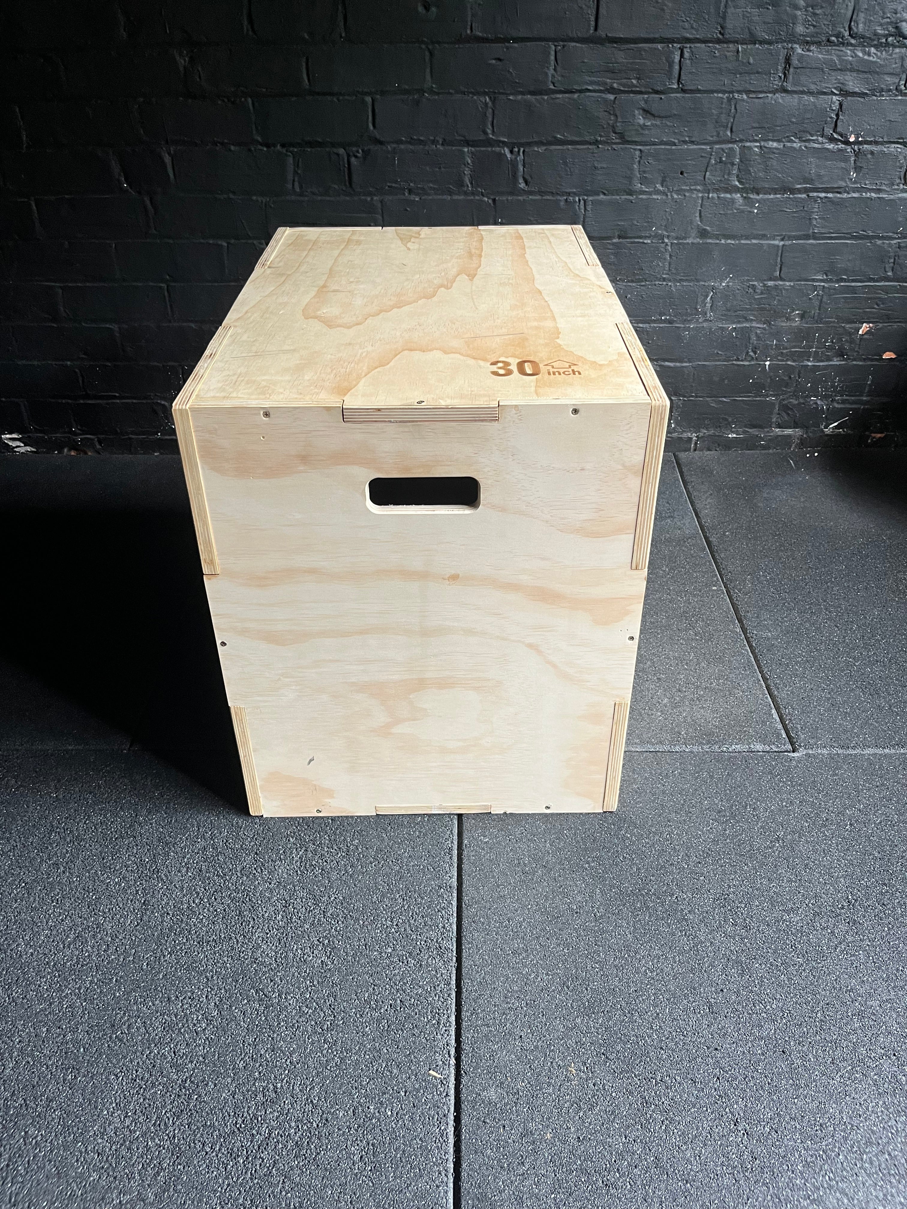 Wood Plyo Box 3 in 1