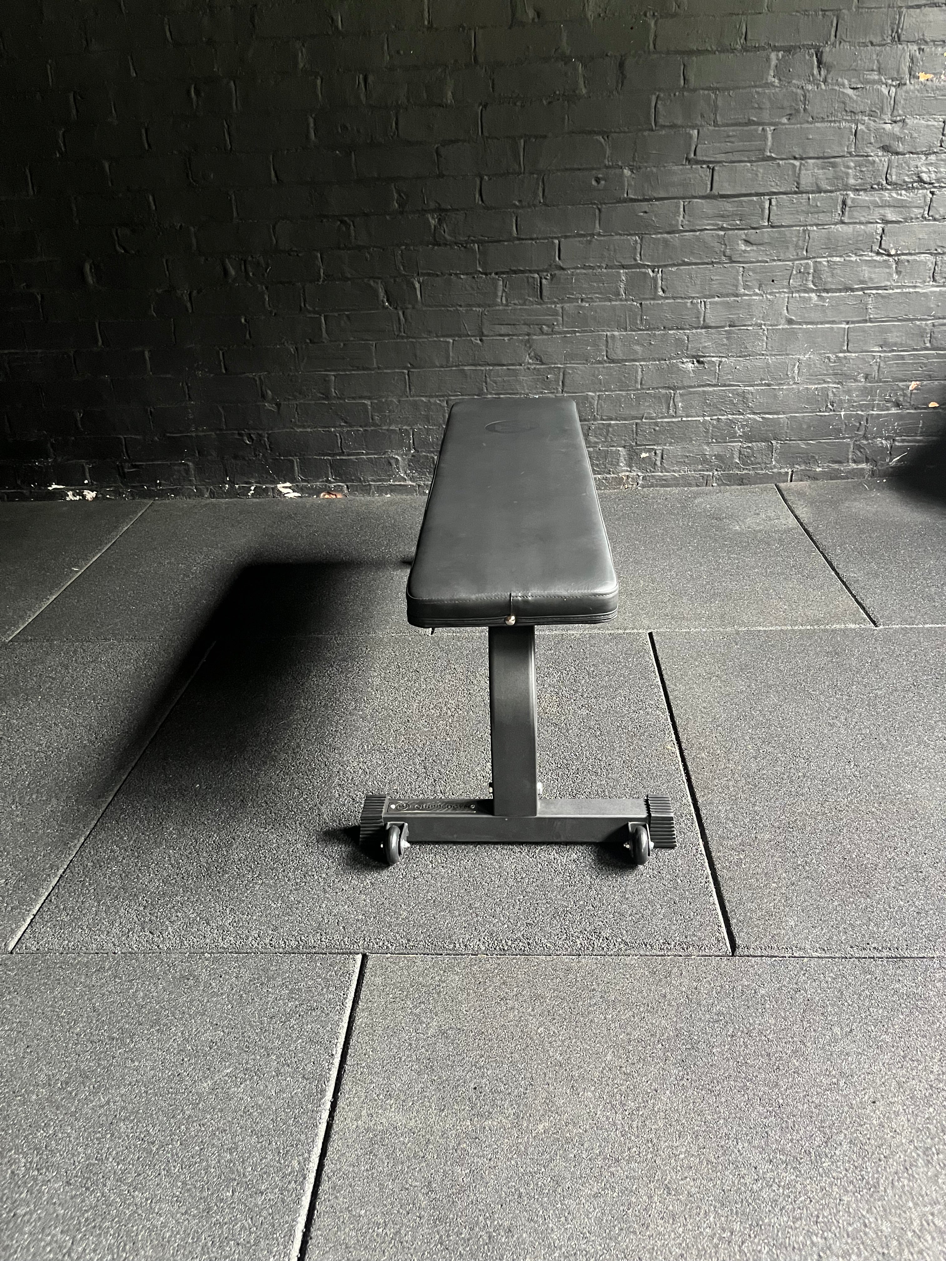 Equipped Gym Flat Weight Bench