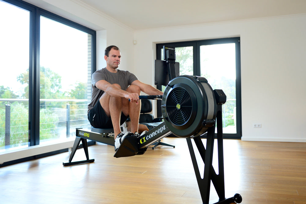 Concept2 RowErg (w/ Tall Legs) Rowing Machine, close-up