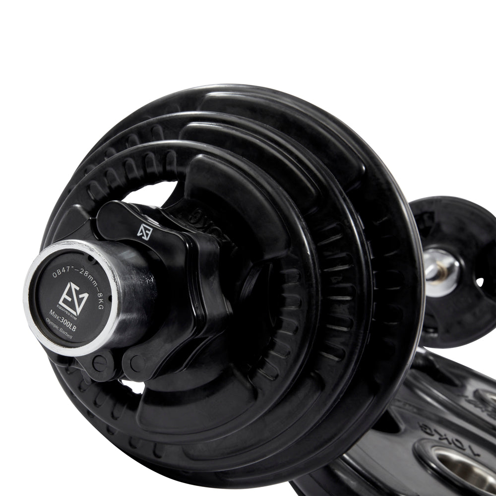 Barbell Collars, in use