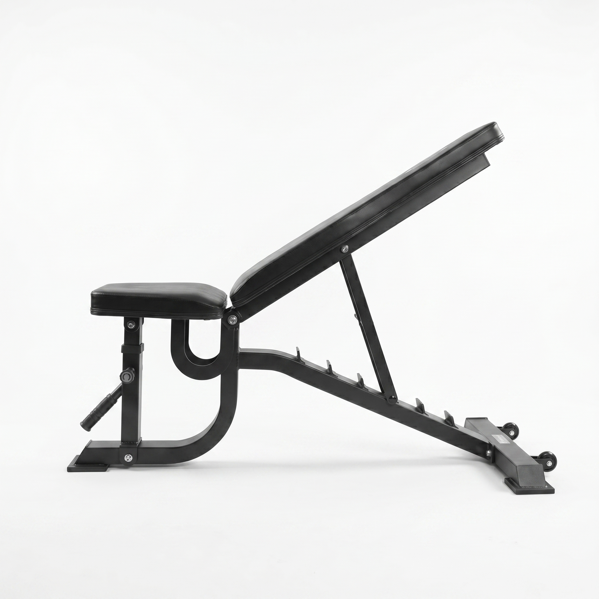 Adjustable Weight Bench, side profile