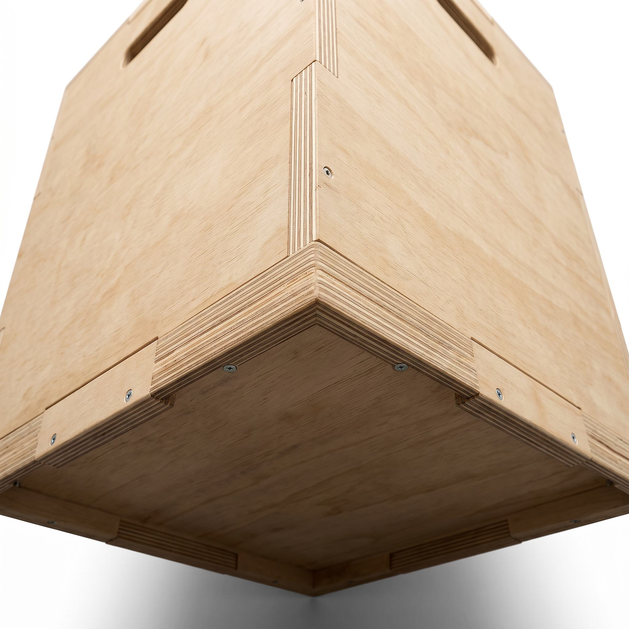 Wood Plyo Box 3 in 1, side profile