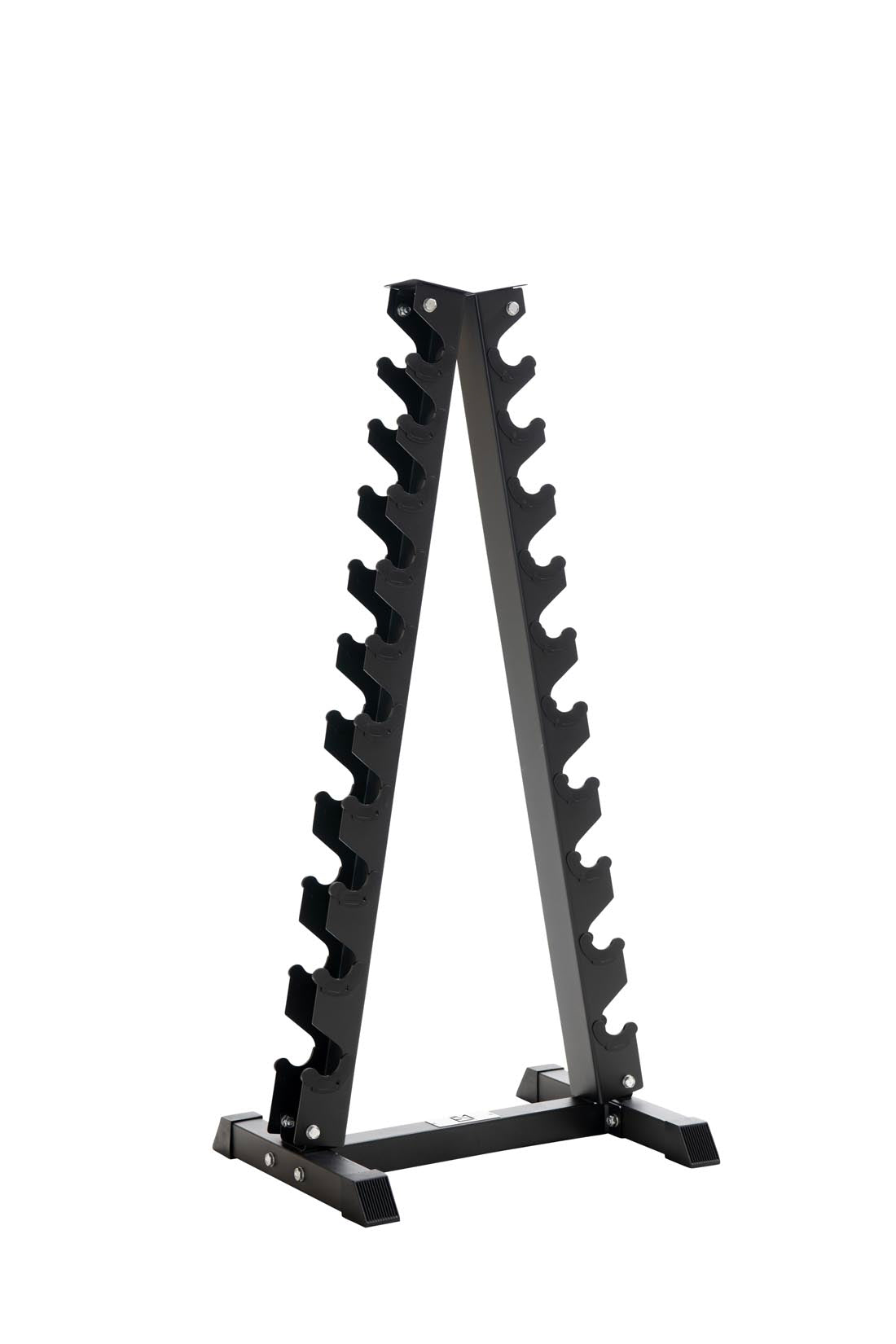 10-Tier Vertical Dumbbell Storage Rack, alternate view