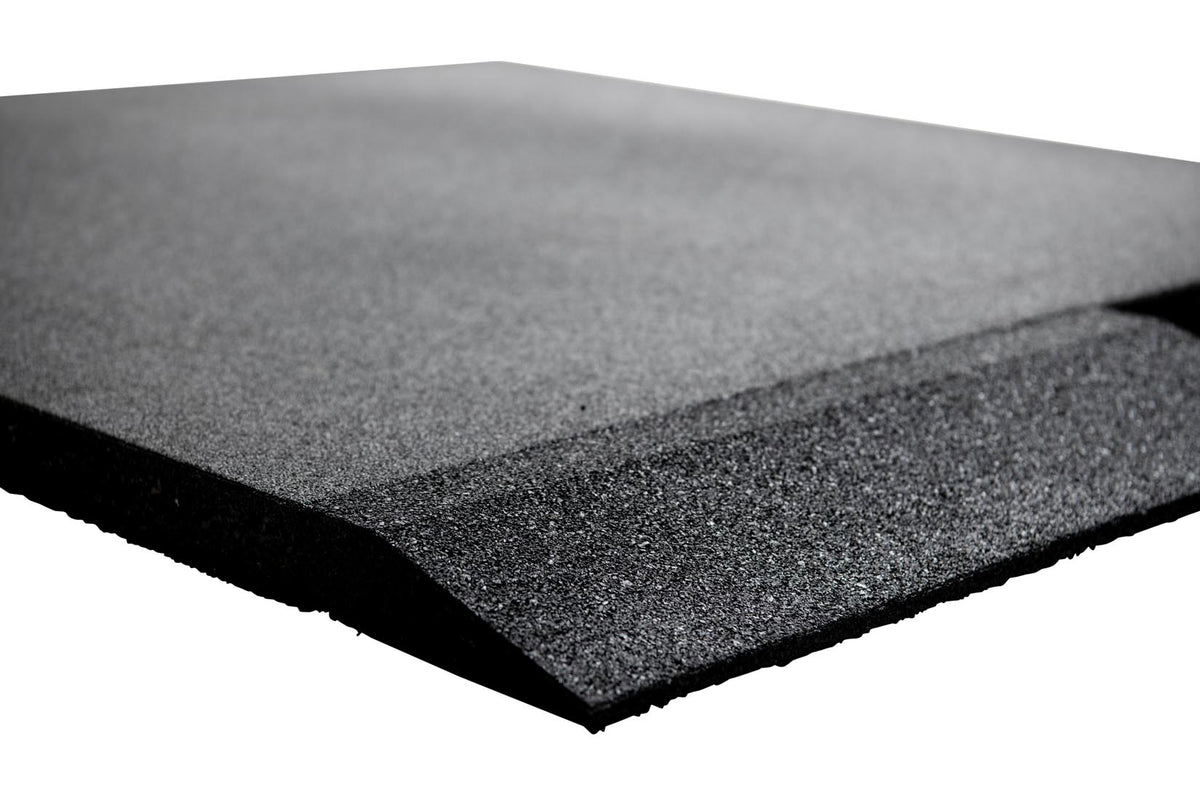 Rubber Gym Flooring Edge Ramps, alternate view