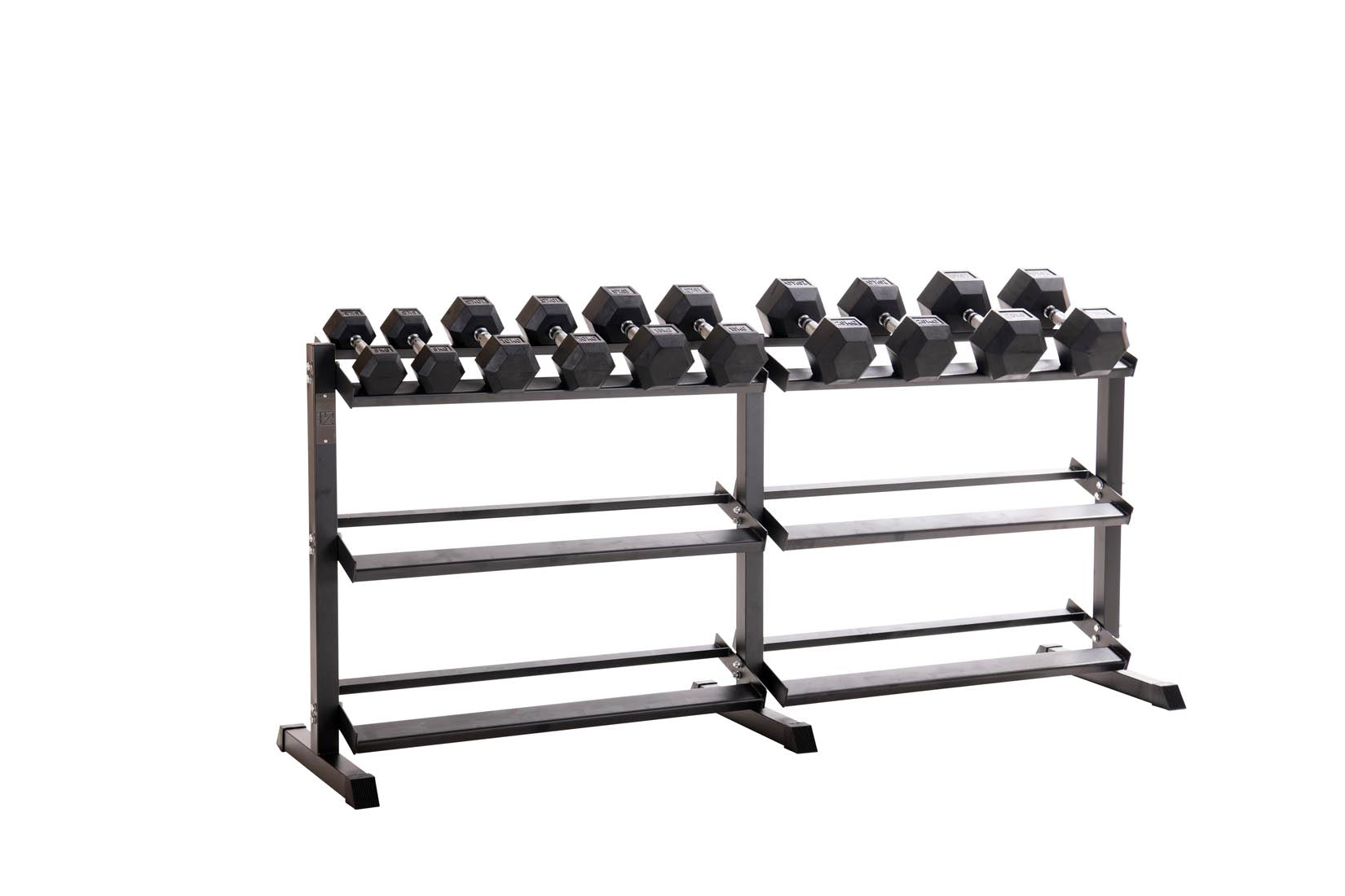 Custom Hex Dumbbell Set Builder With Optional Rack