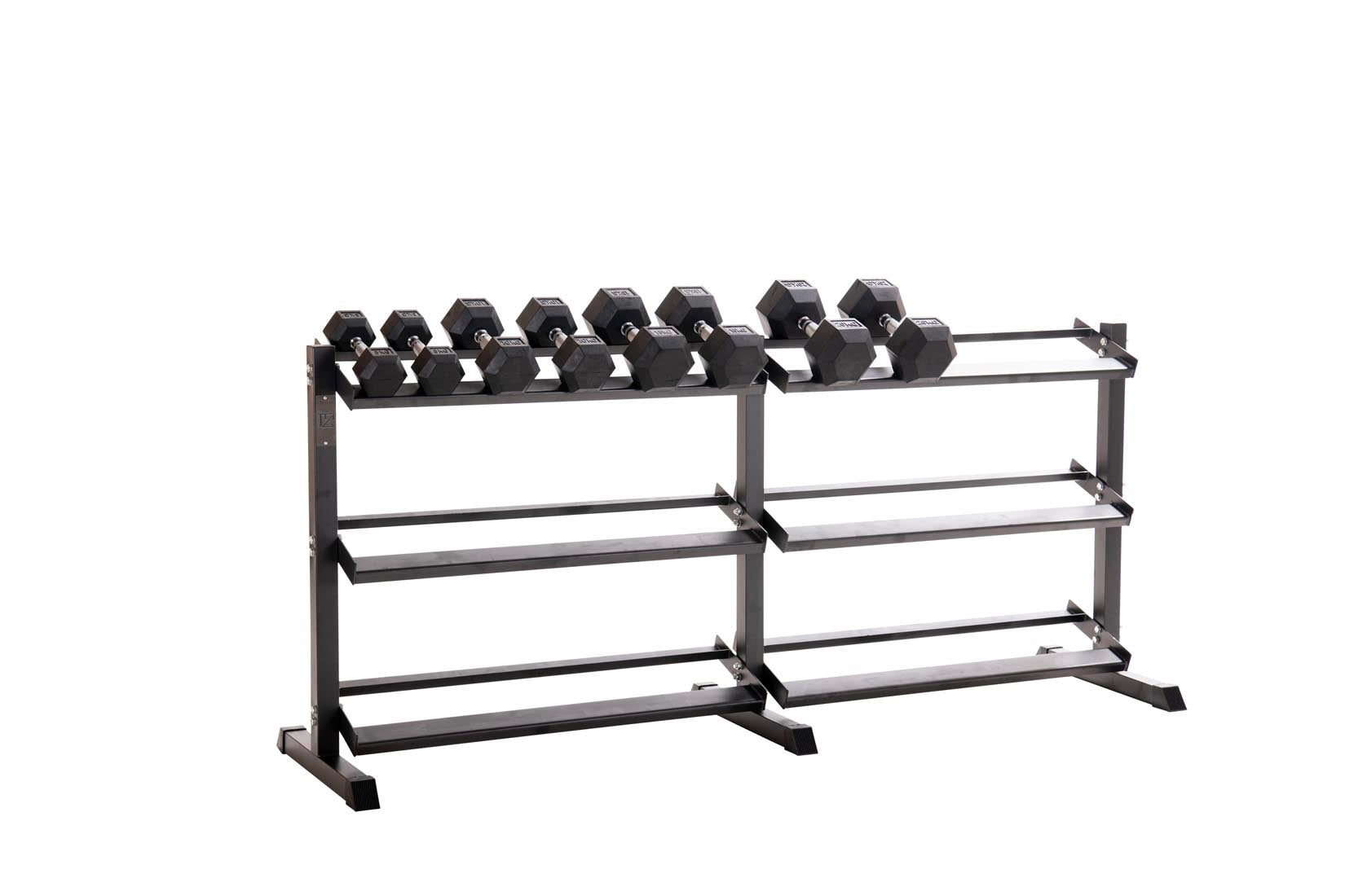 Custom Hex Dumbbell Set Builder With Optional Rack