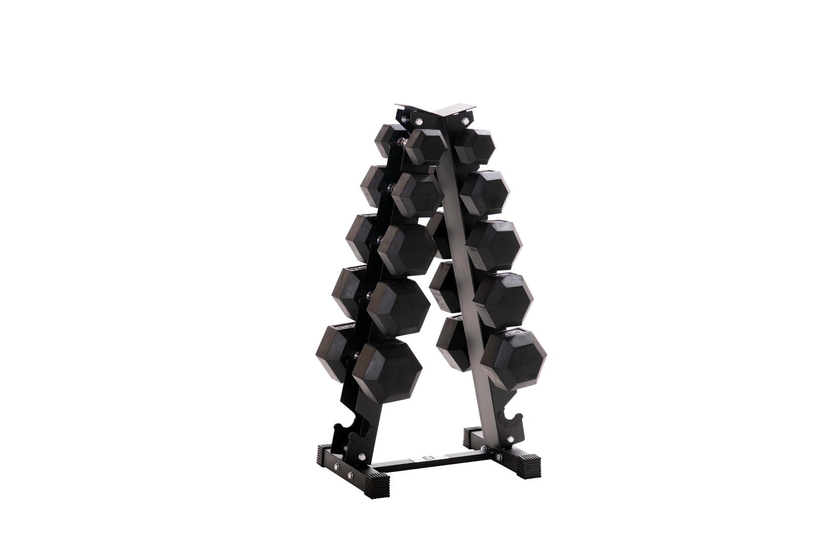 Custom Hex Dumbbell Set Builder With Optional Rack