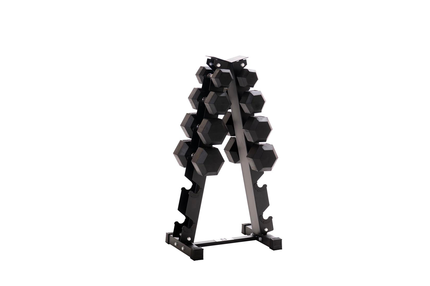 Custom Hex Dumbbell Set Builder With Optional Rack