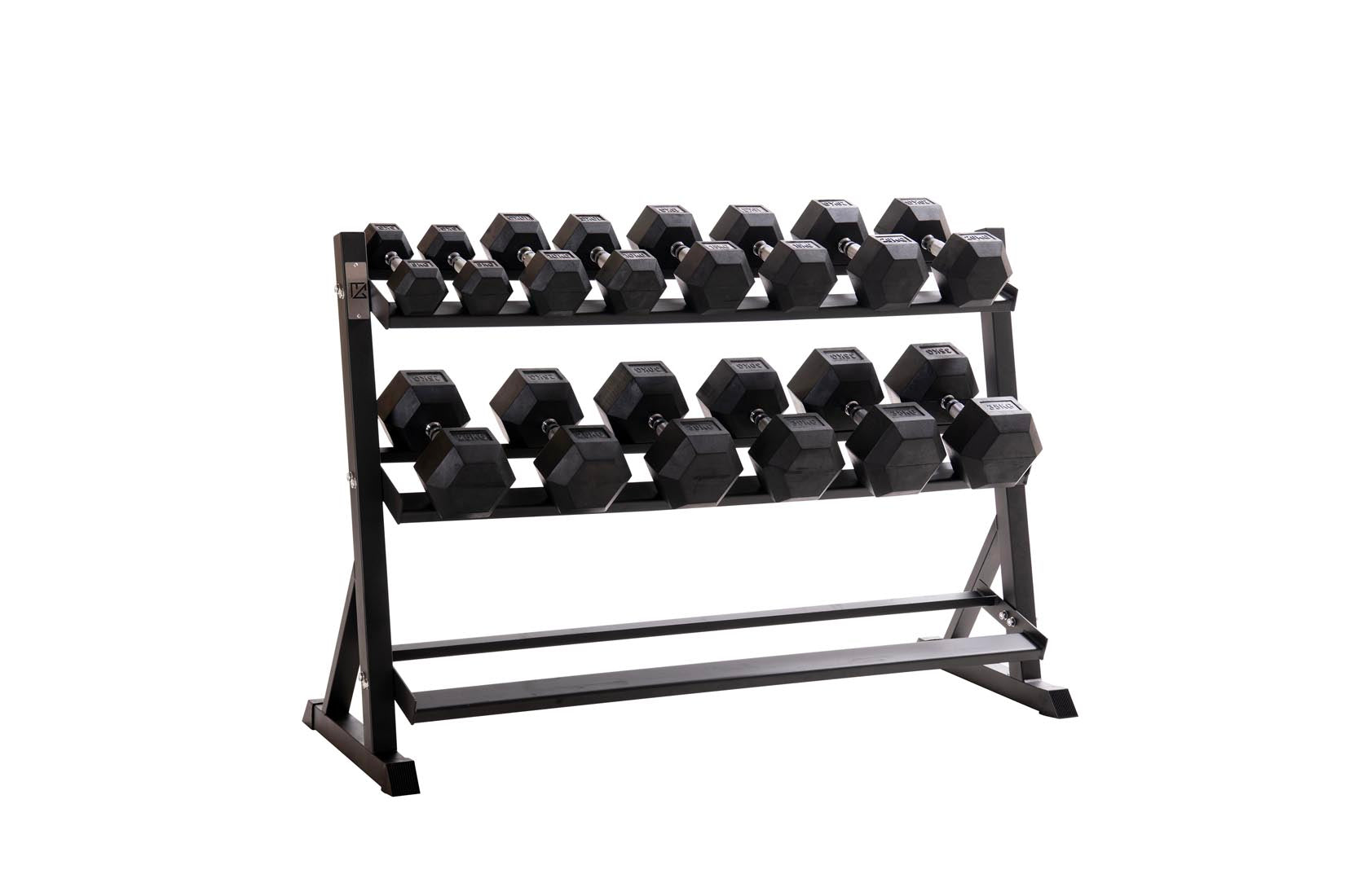 Custom Hex Dumbbell Set Builder With Optional Rack