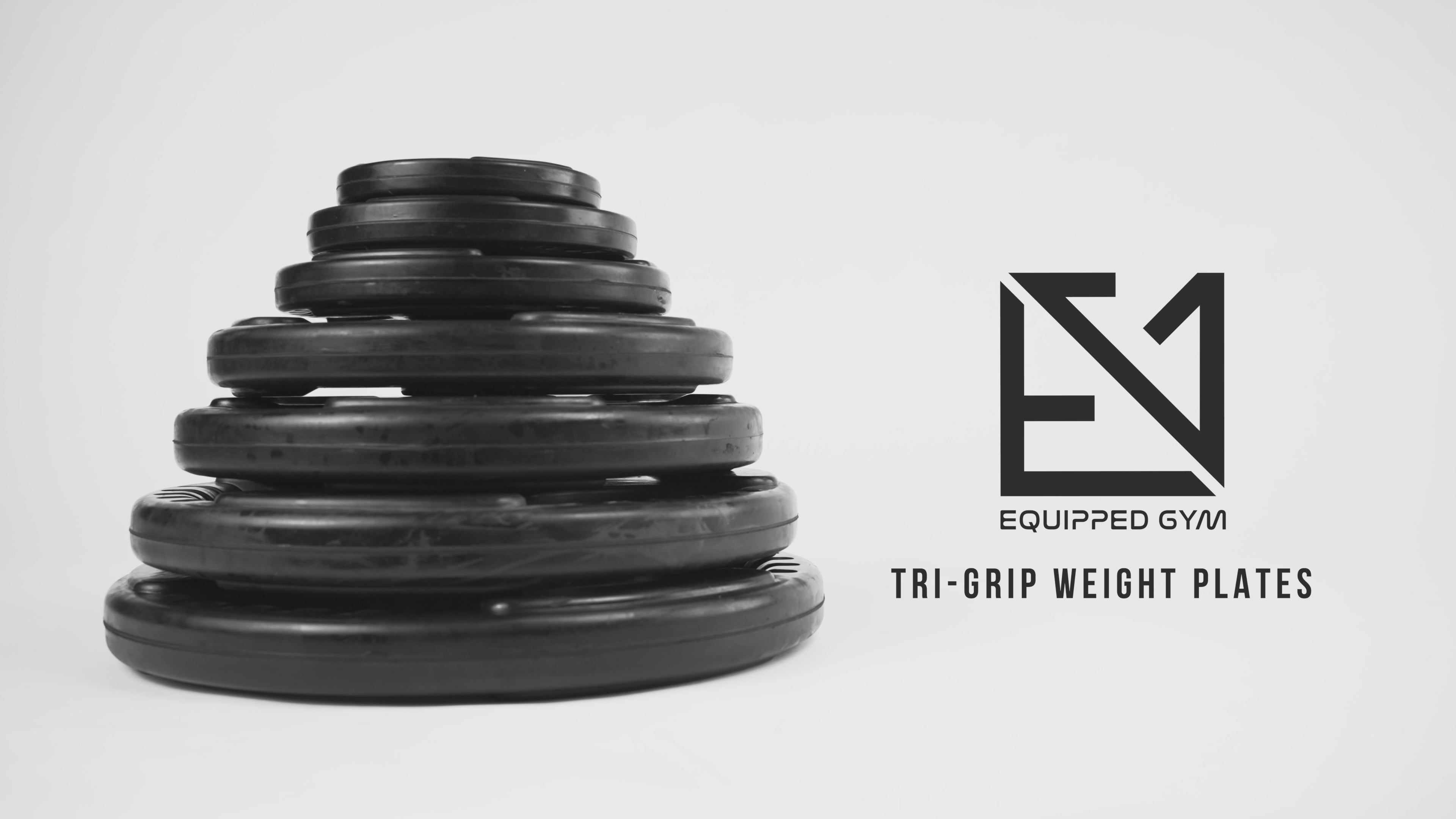 Olympic Rubber Tri-Grip Weight Plates