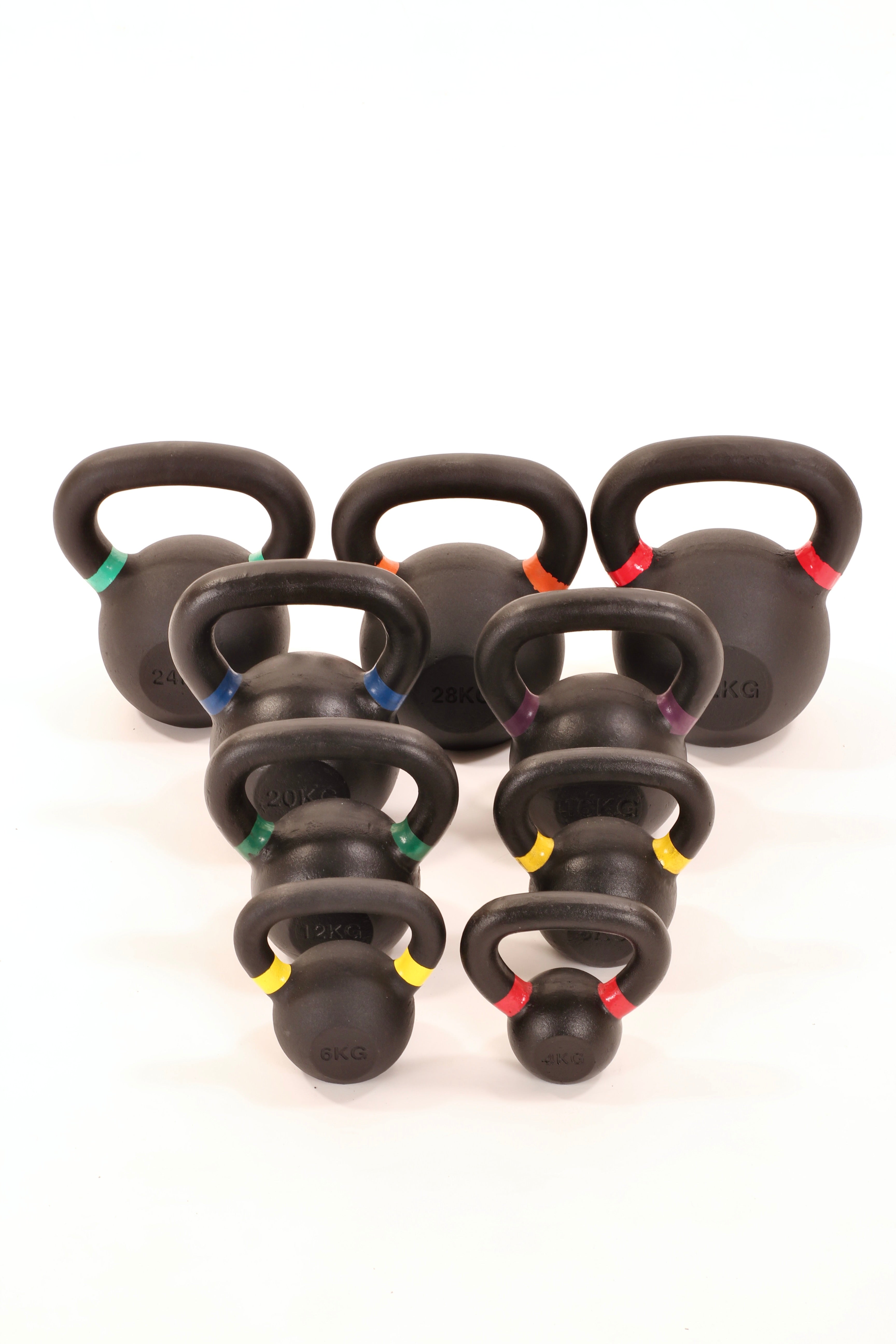 4kg-40kg Cast Iron Kettlebells