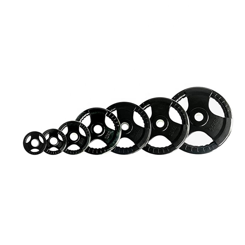 Olympic Rubber Tri-Grip Weight Plates